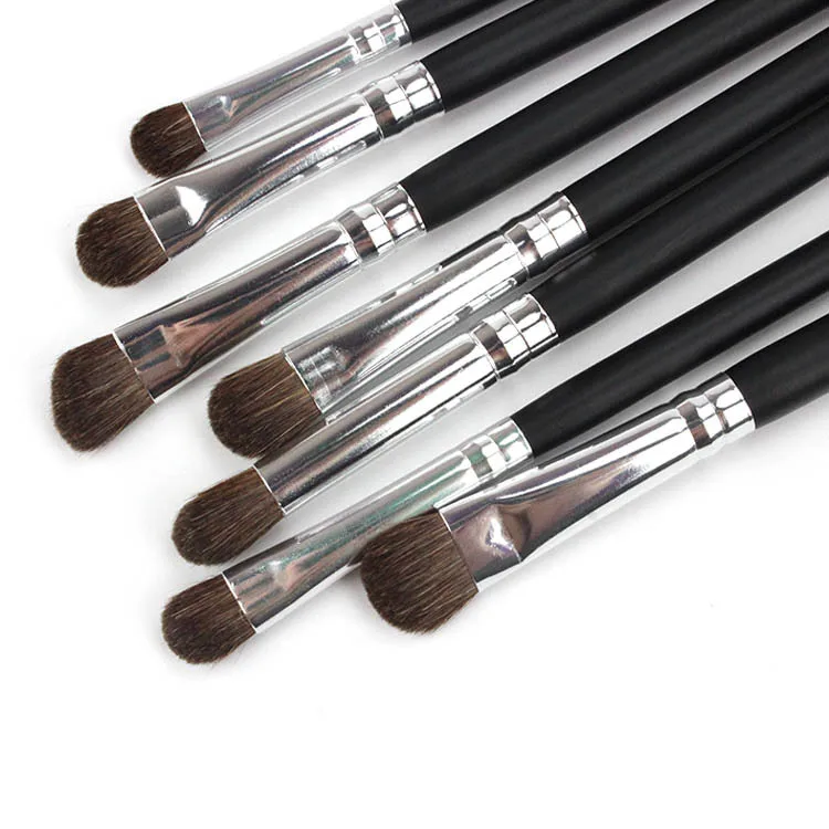 Портативный Макияж 7 шт Лошадь Глаза Тени Кисти набор кистей для макияжа Красота |