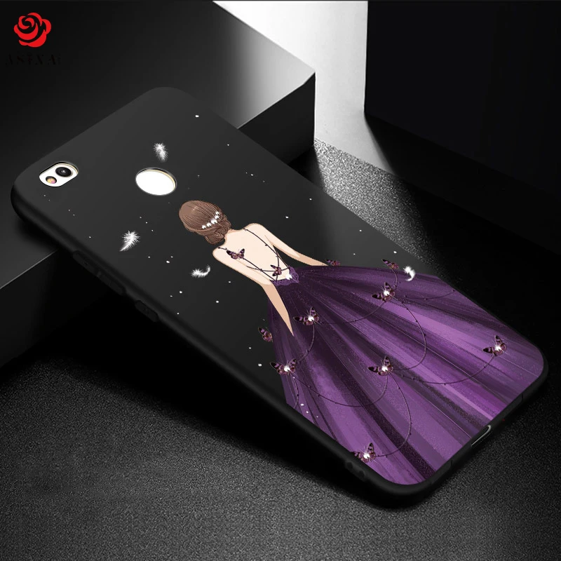 ASINA Beautiful Case For Huawei P9 Lite 2017 Luxury Elegant Dress Silicone Cover P10 Honor 8 GR3 Funda |