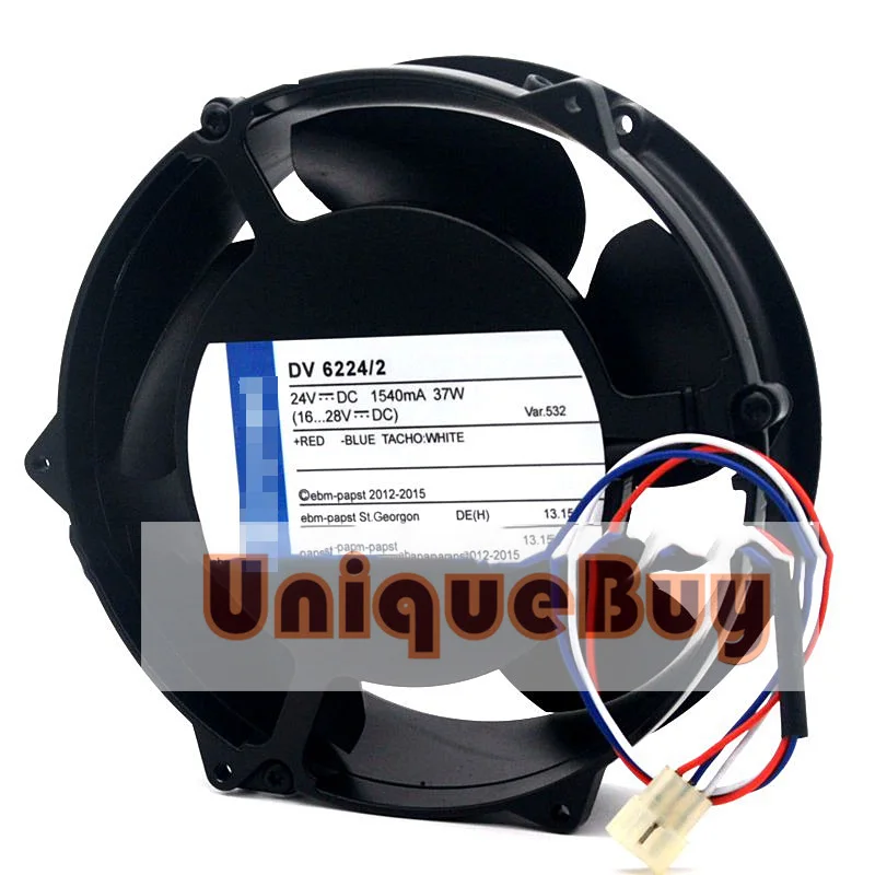 

For DV6224/2 24V Inverter cooling fan for ABB ACS800 series 3pin Processor Cooler Heatsink Fan