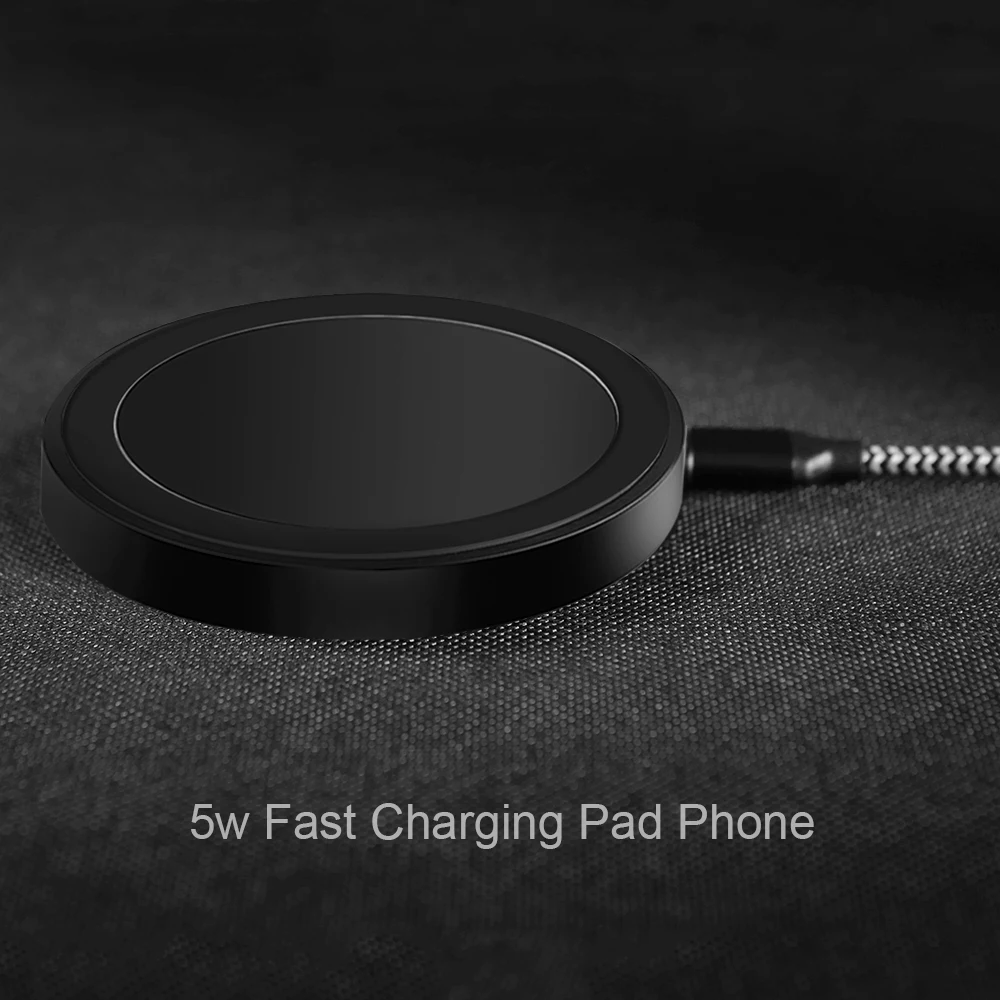 Портативное универсальное беспроводное зарядное устройство 5 Вт для Samsung S8 S9