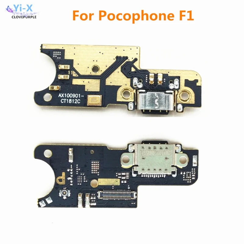 

10 шт./лот для Xiaomi Pocophone F1 USB Зарядное устройство Док-станция гибкий кабель для Mi F1