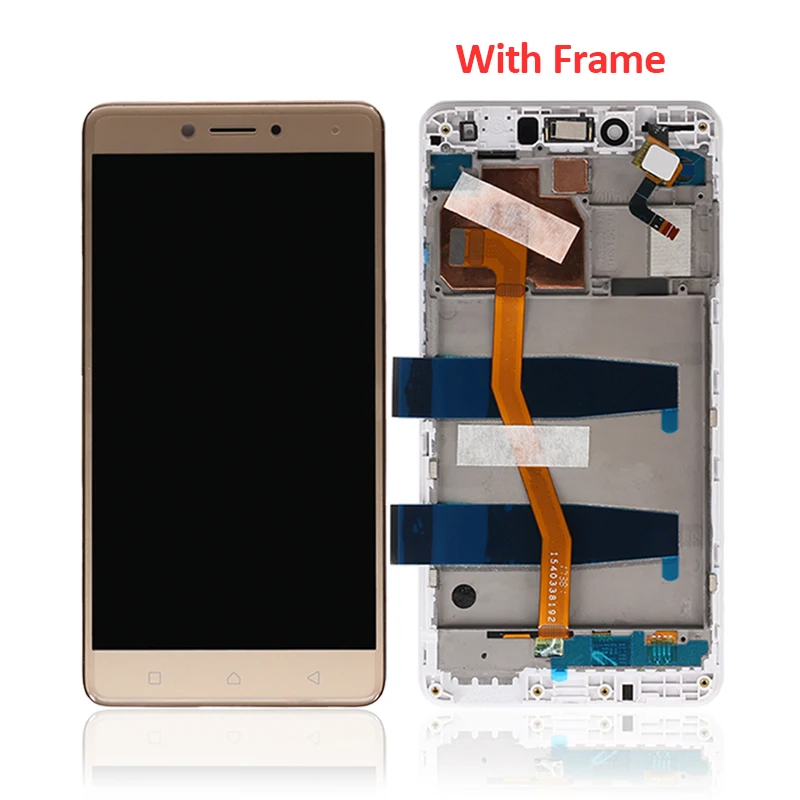 Для lenovo K6 Note K53A48 lcd сенсорный экран дигитайзер + рамка в сборе для датчик дисплея 5