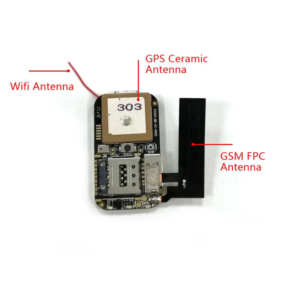 GPS-трекер ZX303 с поддержкой GSM GPS Wi-Fi и LBS-позиционирования | Автомобили мотоциклы
