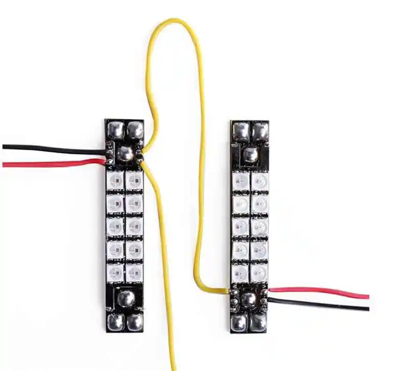 4 шт. IFlight 5V PDB Светодиодная лента 10 бит WS2812B RGB3535 яркая Настройка для контроллера