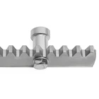 Моторные ворота раздвижные ворота оцинкованная стальная рельсовая стойка 1 метр 8 мм на ПК