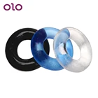 OLO 3 шт.компл. кольцо для пениса, увеличитель мужского полового члена, t-удлинитель, секс-игрушки для мужчин, интимные изделия для мужчин, задержка эякуляции