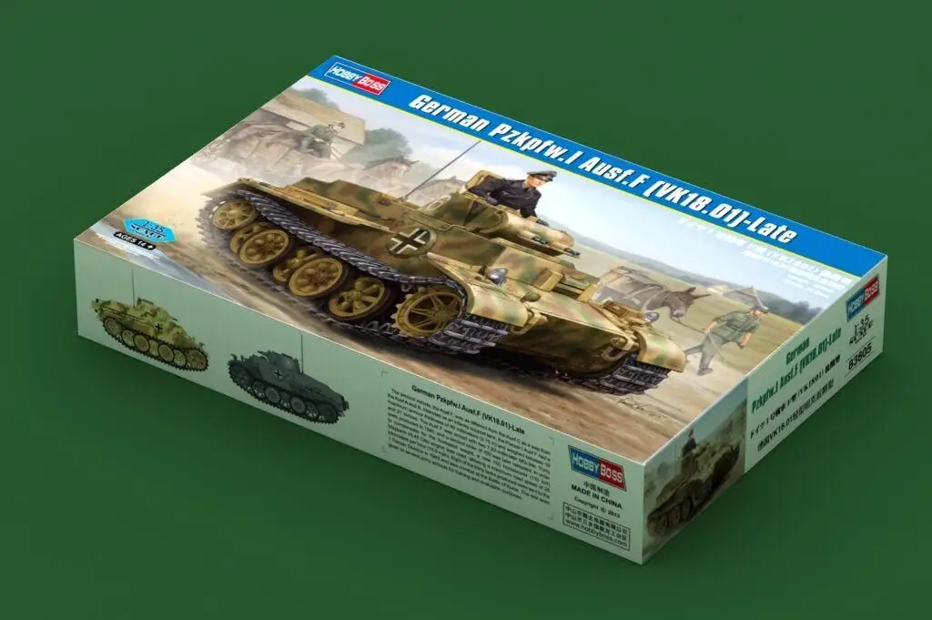 

Hobbyboss 83805 Model Kits 1/35 German Pz.Kpfw.I Ausf.F (Vk18.01) Late