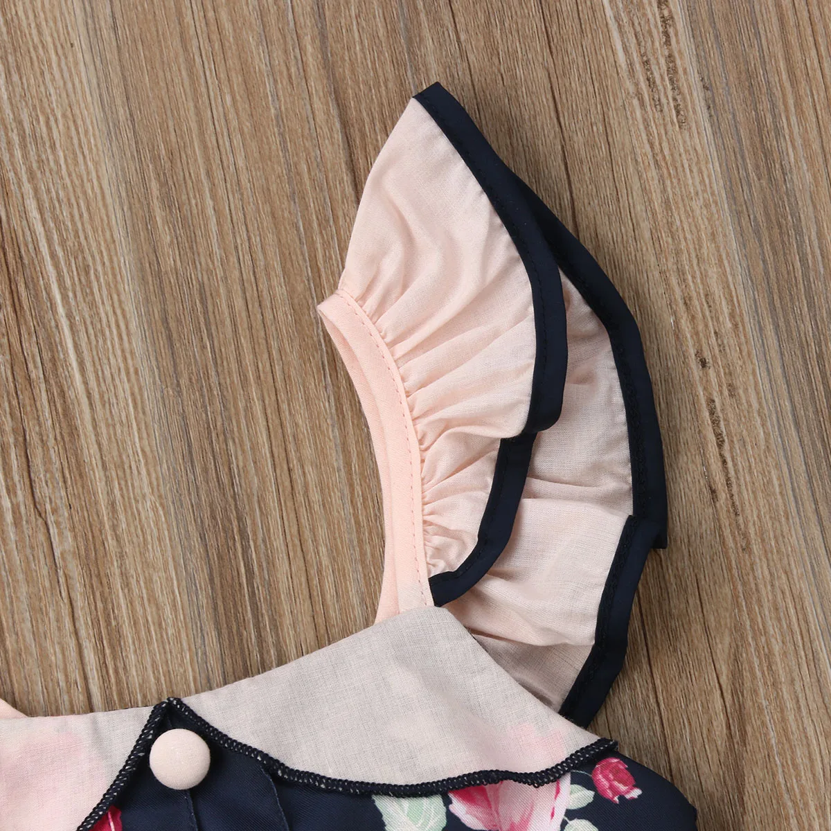 Pudcoco новинка 2019 брендовый милый комбинезон с оборками и цветочным принтом для