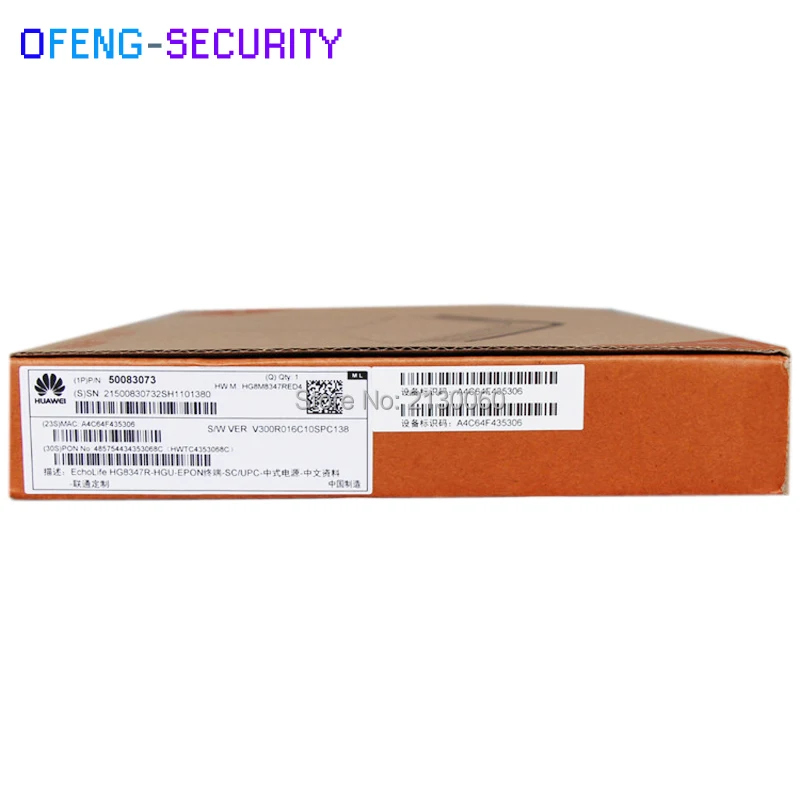 100% Оригинальный Huawei HG8347R EPON ONU ONT FTTH HGU режим маршрутизатора 1GE + 3FE 1TEL USB wifi EU/US/UK/AU