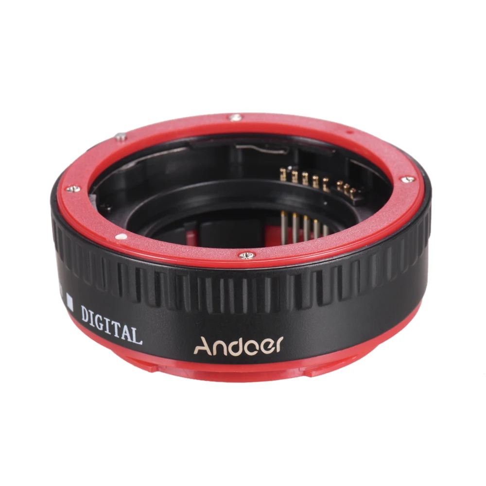 Портативный кольцевой адаптер для объектива Andoer Canon 60D 7D 5D II 550D AF макро