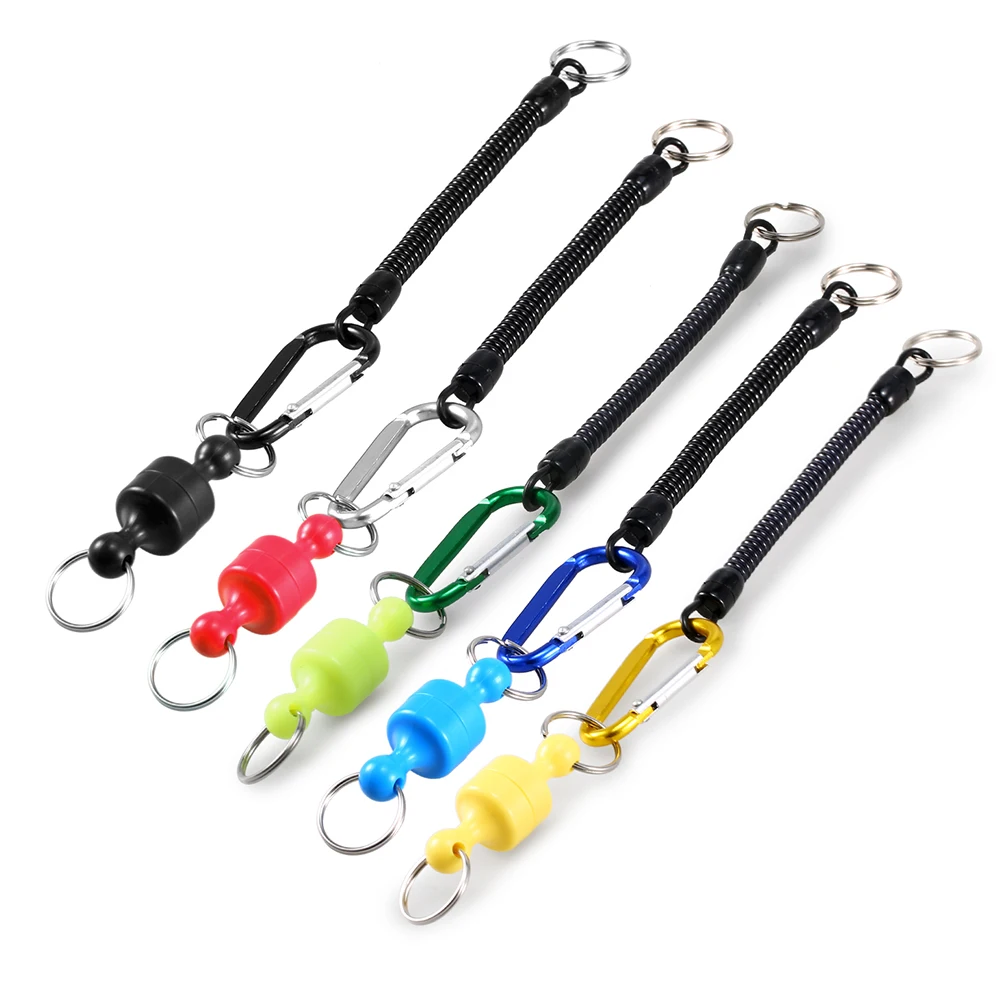 Новые рыболовные инструменты магнитный зажим для сетки с веревкой