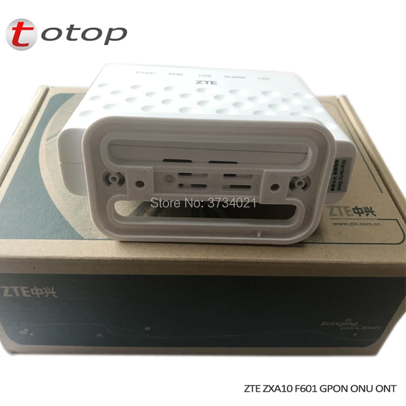 Бесплатная доставка ZTE ZXHN F601 GPON терминал ONT Optical ONU с 1GE Ethernet портом|Оптоволоконное