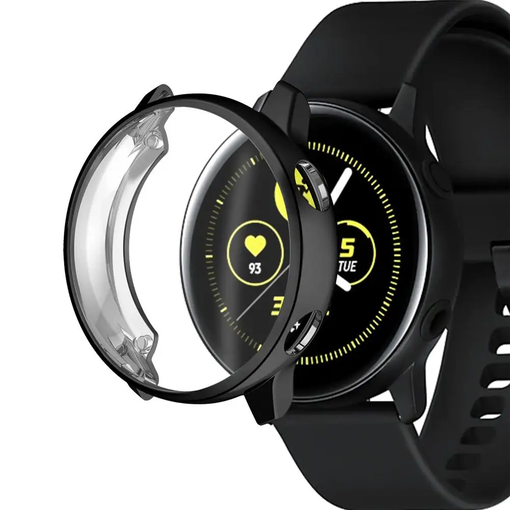 ТПУ царапинам кадров Защитная крышка для Galaxy Watch Active R500 40 мм Smartwatch модные часы