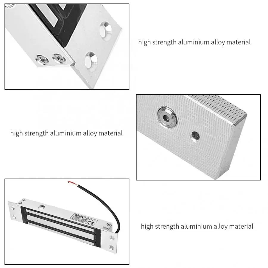 DC 12V 180kg Встроенный Электрический магнитный замок электромагнитный контроль