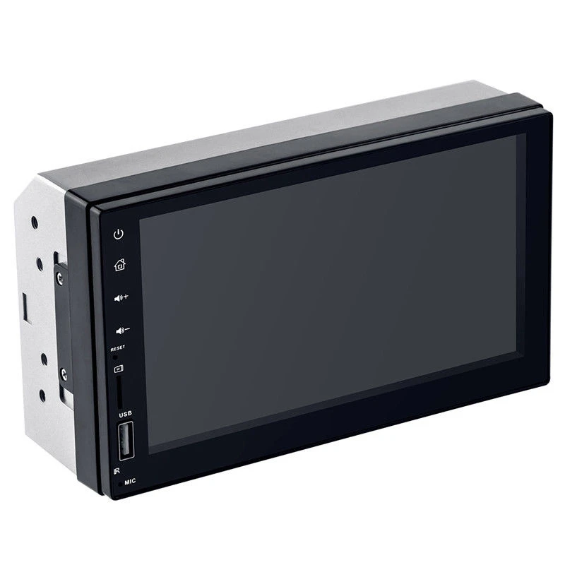 7 дюймов 2 Din автомобильный Dvd Радио мультимедийный плеер Gps навигация Hd Bluetooth