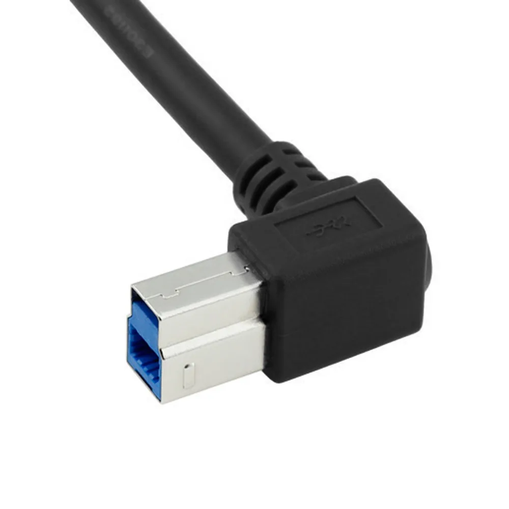 CY 50cm USB 3.0 B Type Male to Motherboard 19pin Header Cable 90 Degree Left angled | Компьютеры и офис
