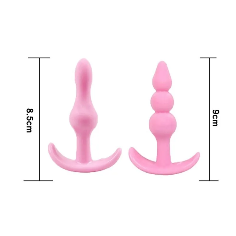 Anal Plug Smooth Touch Soft Silicone Anus Stimulation Backyard Massager Sexy Toys For Women Men Masturbation Adult Sex Product |