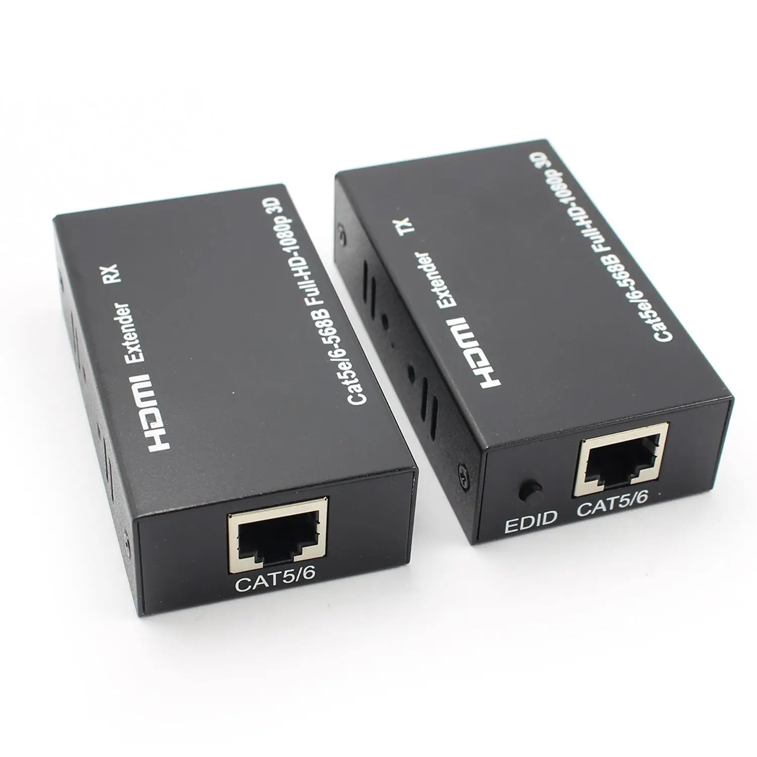 HDMI удлинитель сетевого кабеля повторитель через один Cat5E/6 RJ45-EU разъем |
