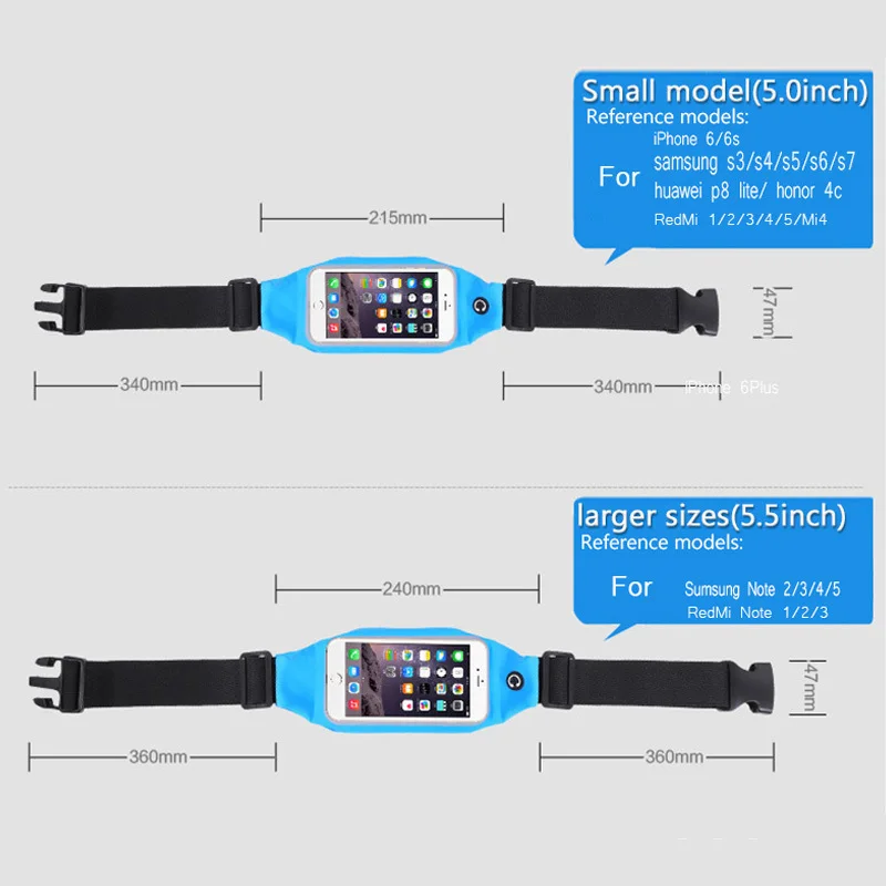 Universal Sport Accessories Gym Waterproof Waist Belt Pouch Phone Case For HTC Desire 626 626G 628 650 728 820 D820 820G Cover | Мобильные