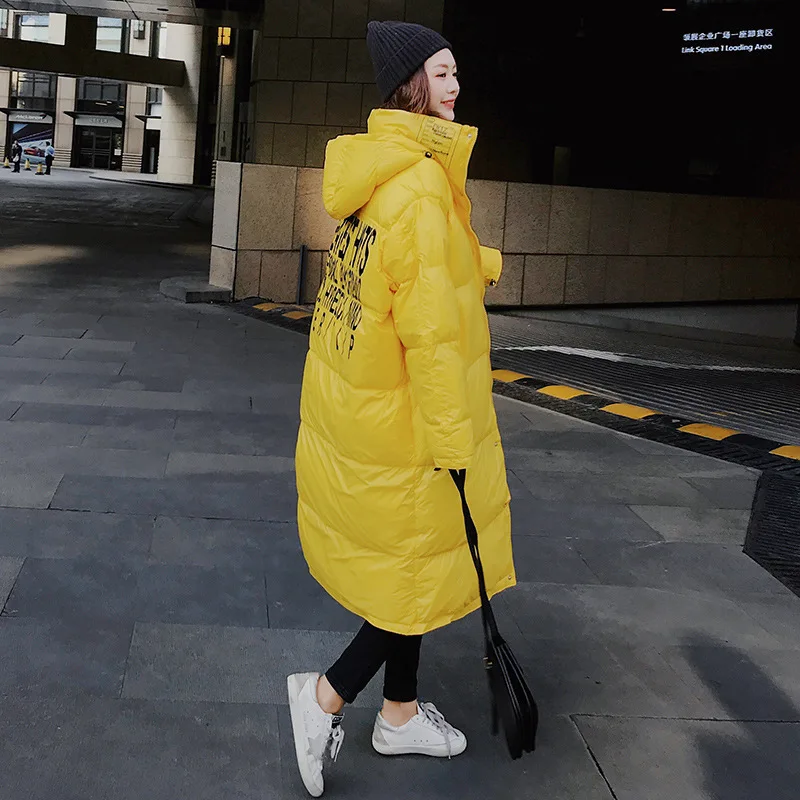 

2019 Hot Sale No Skirt Full New Korean Winter Long Fund Overknee Cotton-padded Clothes Thickening Cotton Woman Easy Bread Serve