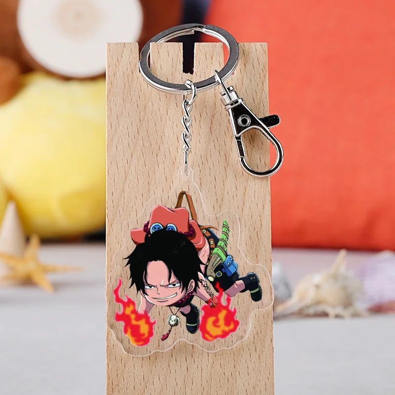 2019 One Piece брелок Луффи измельчитель с изображениями героев мультфильмов модная