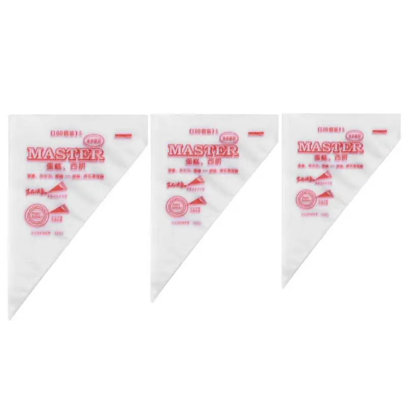 100 шт. одноразовые трубопроводы мешок Кондитерская насадка помадка торт