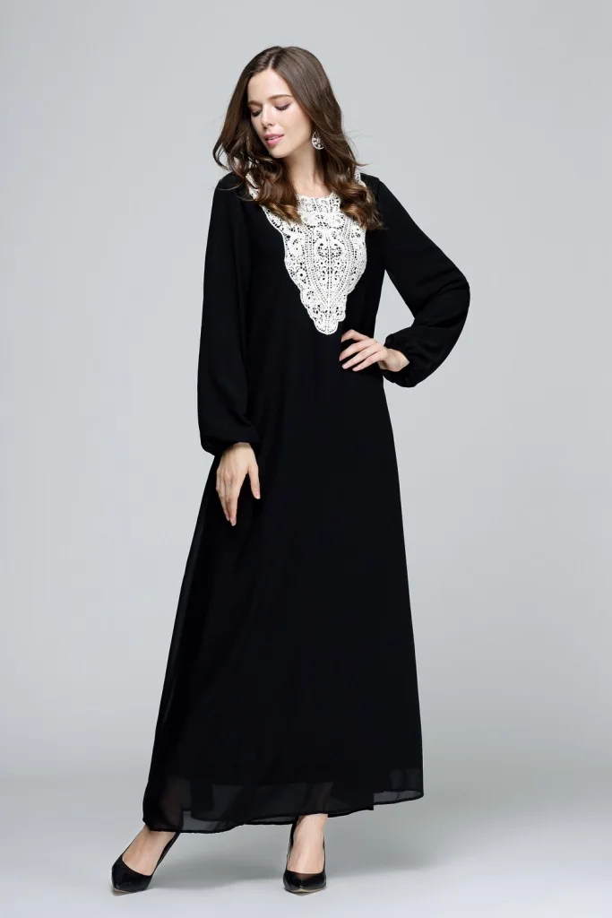 Женское платье с аппликацией на груди длинное размера плюс 6l L XL XXL XXXL 4XL 5XL 6XL