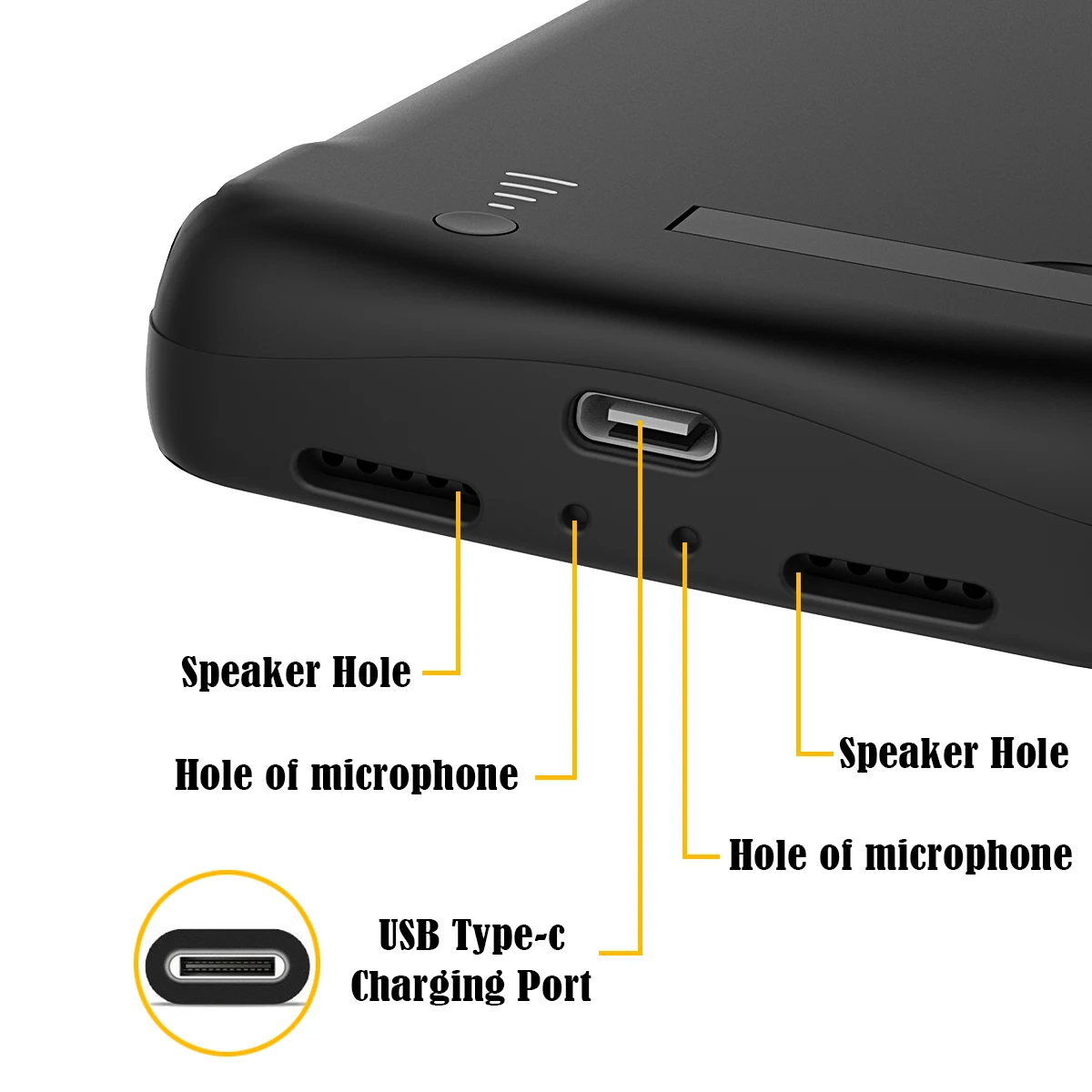 Зарядный чехол CASEWIN для Huawei P20 аккумулятора из мягкого силикона 5000 мАч внешний