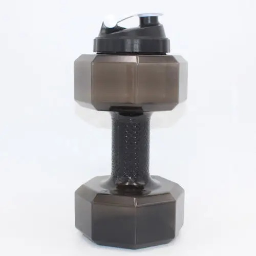 2018 Новая мода Горячая популярная 2.2L PETG гантели большая бутылка для воды Спорт бег