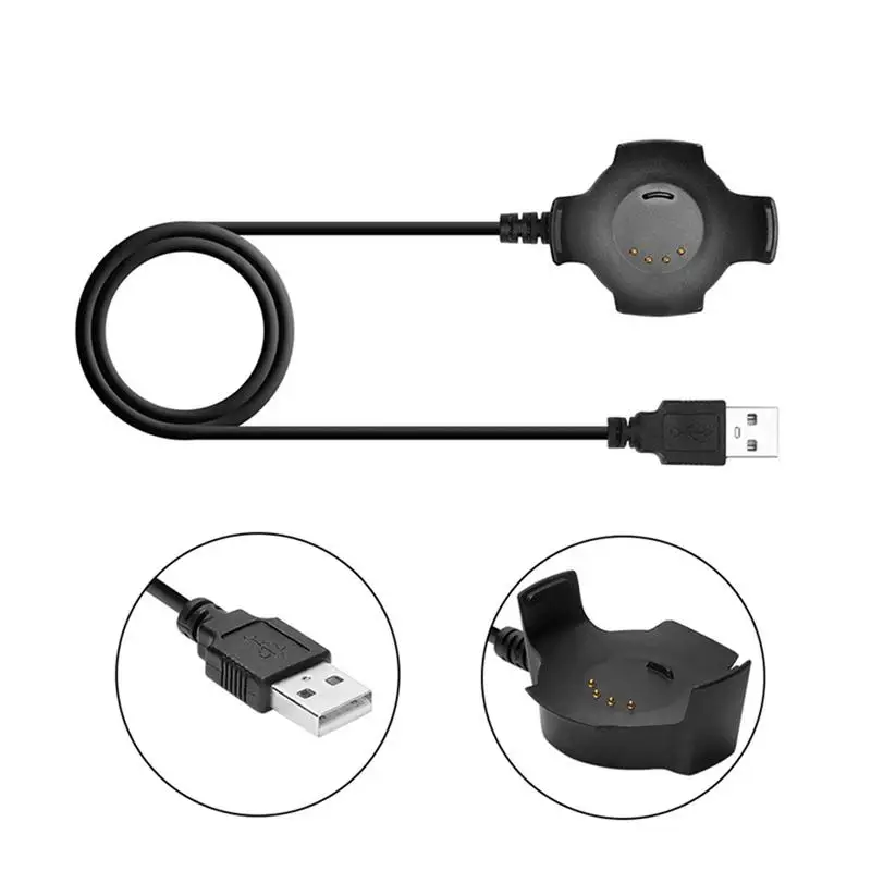 5 V/300mA 1M черный USB кабель для зарядки зарядное устройство Xiaomi Huami Amazfit Смарт
