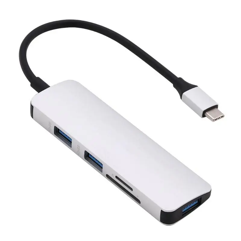 Usb type C концентратор до 3 портов USB 0 SD/TF кард ридер адаптер кабель|USB-хабы| |