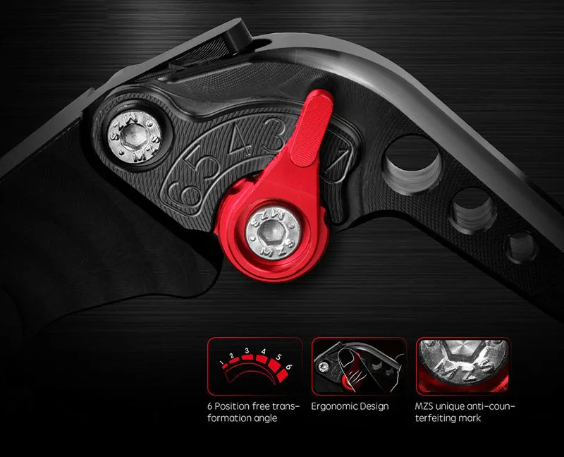 Короткие Рычаги тормозной муфты для Honda Fury/VT1300CX Shadow VT750C2B Phantom Black Spirit 2 шт.|Рычаги