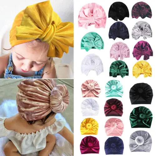 Детская Мягкая шапка Pudcoco бархатная для маленьких мальчиков и девочек | одежда