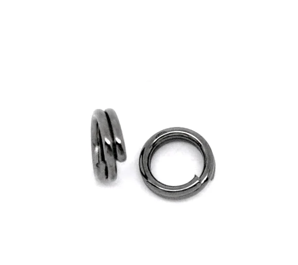 

Lovely 1000 Gunmetal Split Jump Rings Findings 4x0.6mm (B10905)
