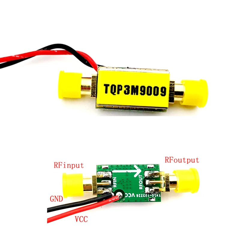 

TQP3M9009 50-4000 MHz RF Amplifier Gain: 21.8DB High linearity Low noise LNA Module FOR FM HF VHF / UHF Ham Radio Amplifiers NEW