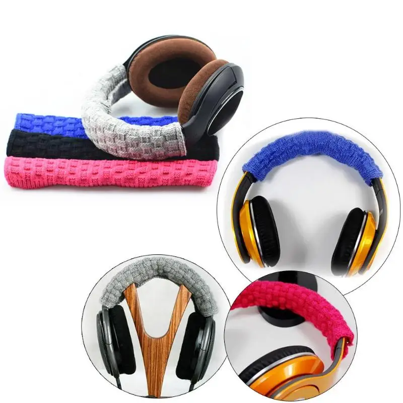 Ручной вязки шерстяные оголовье Подушка Sennheiser HD480 HD450 HD520