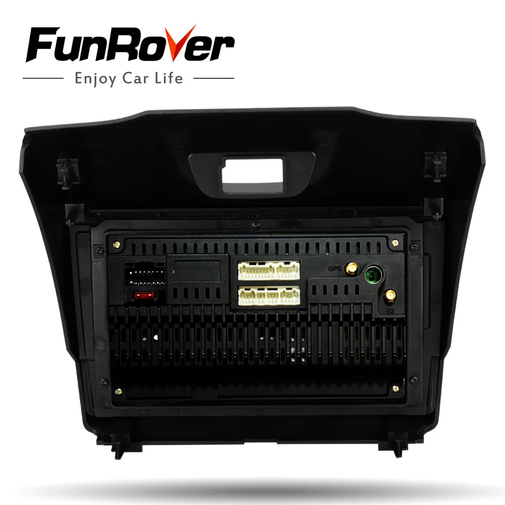 FUNROVER android 9,0 2.5D+ ips 2 din Автомобильный Радио мультимедийный плеер для Trailblazer Chevrolet Colorado S10 Isuzu D-max MU-X dvd navi