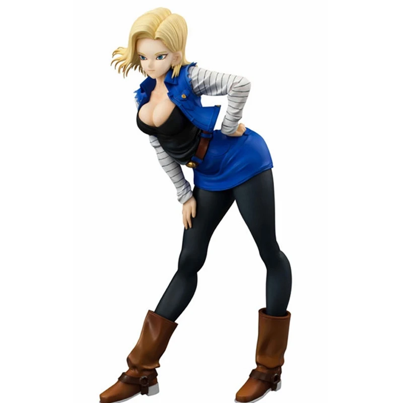 Мяч Z фигура 20 см Android 18 лазурит сексуальные Душ ПВХ фигурка новой коллекции