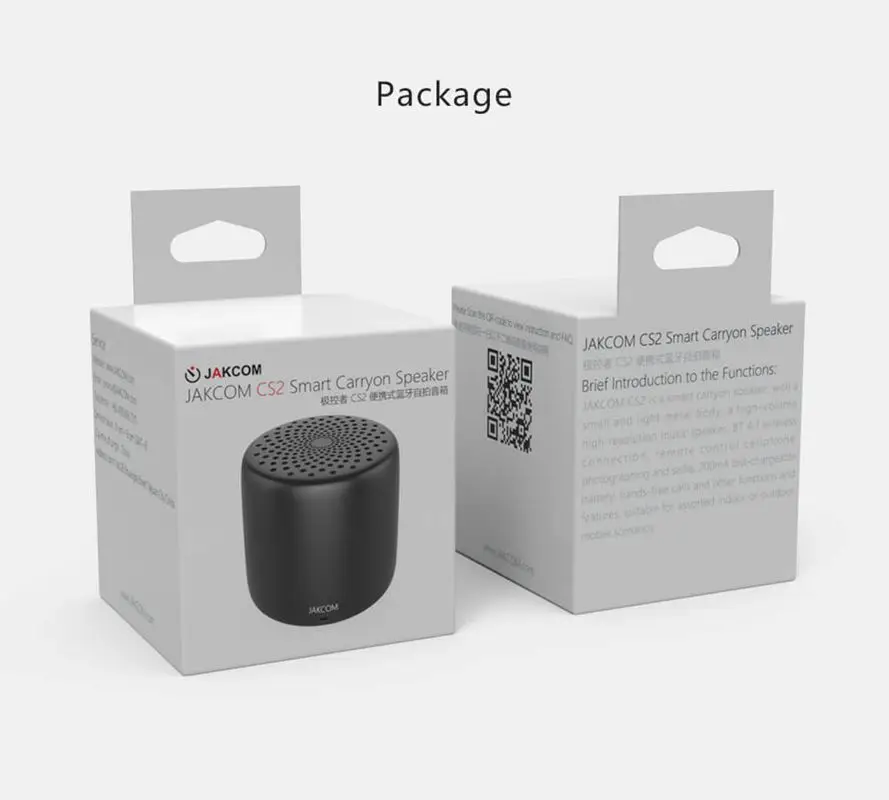 10PCS/LOT JAKCOM CS2 Speaker Soundbar Waterproof Wireless Music Portable Audio Home Theater Metal Bluetooth Loudspeakers | Электроника