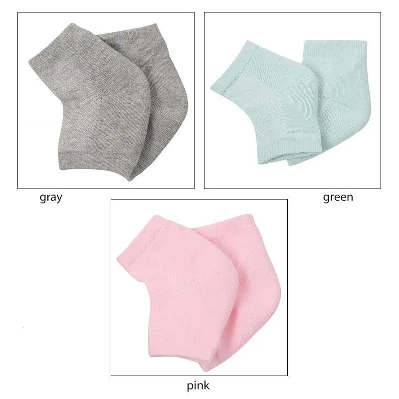 Chilblain Moisture cracked heel socks polyester cotton gel sock crack heels Foot Protection Care Sleeve Relieve pain cushion C3 | Красота и