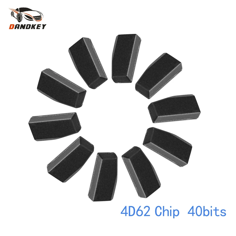 Dandkey 10X Immobilizer TP28 ID62 4D62 Chip 40 Bits Carbon For Subaru Forester Impreza Remote Car Key Transponder | Автомобили и