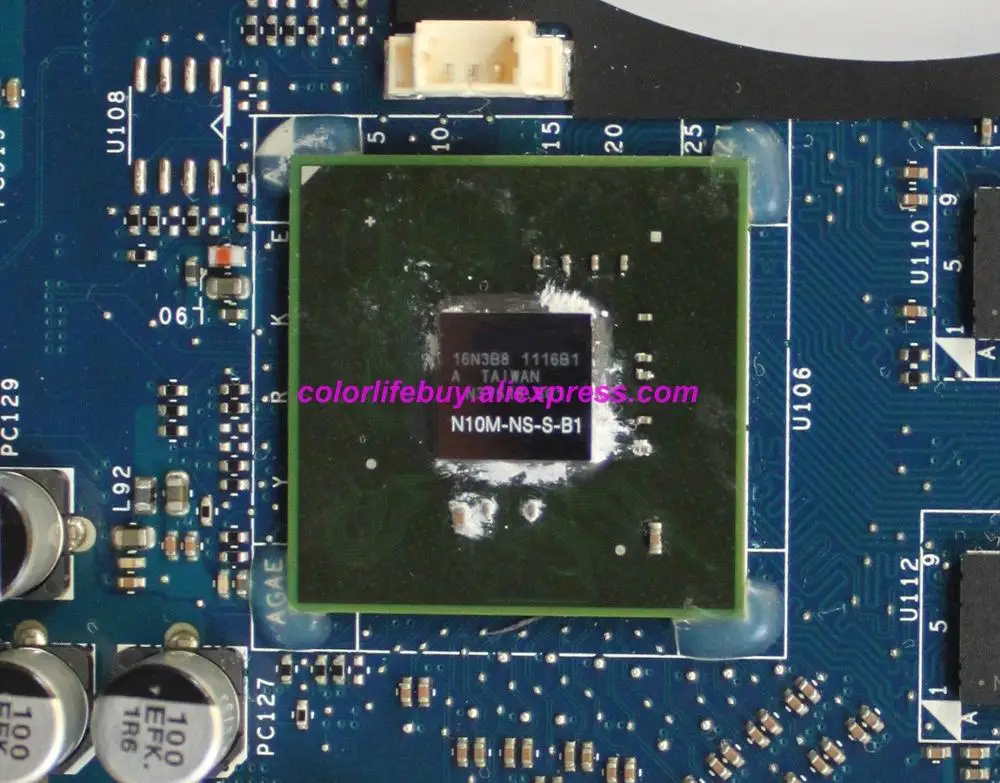 Натуральная YH39C 0YH39C CN LA 5472P w N10M NS S B1 GPU материнская плата для ноутбука Dell Latitude E6410
