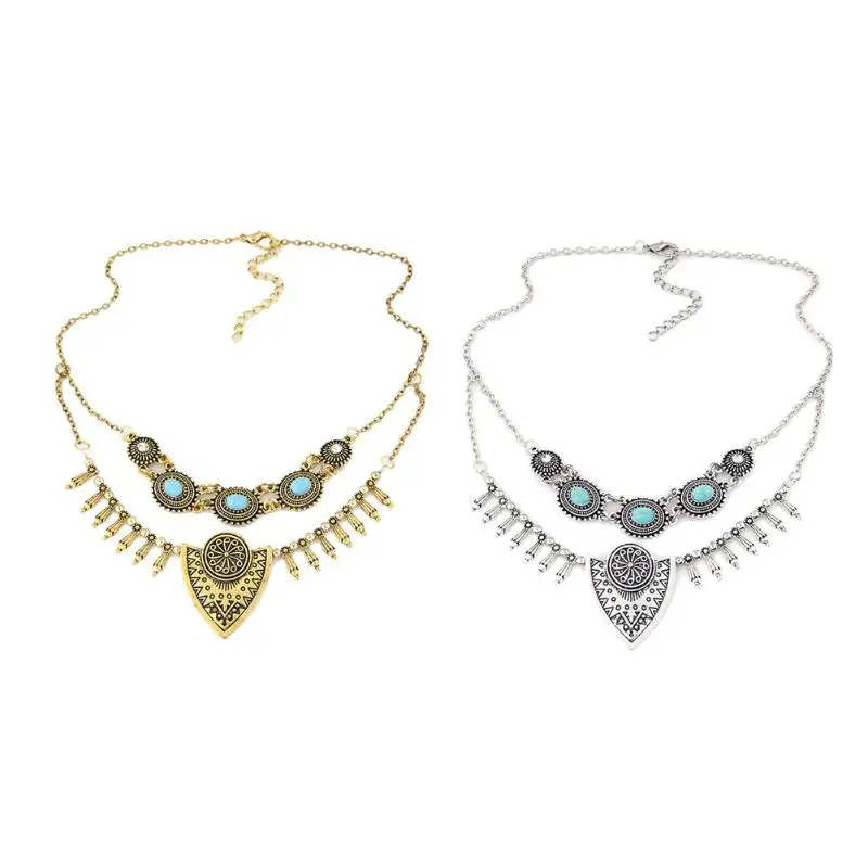 Ретро Этническая Цыганская богемная ЭТНИЧЕСКАЯ подвеска с монетами в стиле