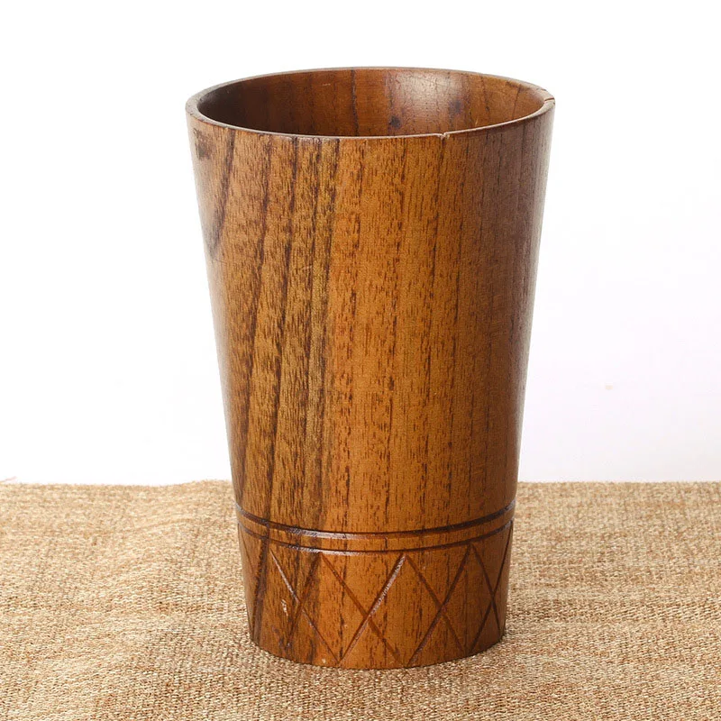 Жилеткой обманкой бар деревянные пивные кружки для чая кофе молока кружка