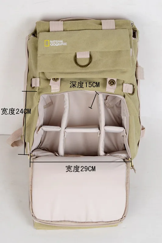National Geographic NG5160 Earth Explorer NG 5160 Холст DSLR камера рюкзак сумка для ноутбука 15 6