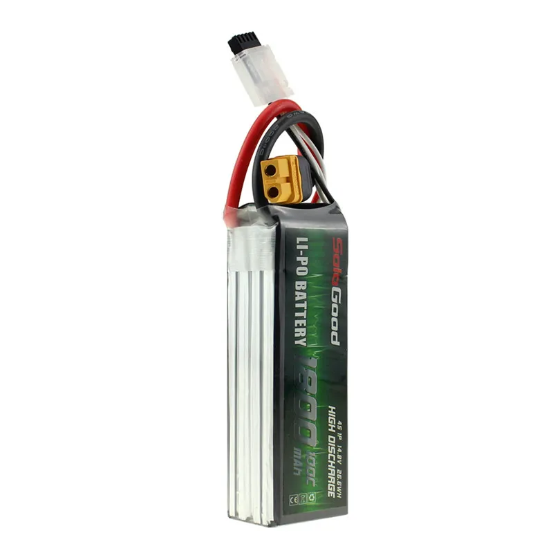 SoloGood 14 8 V 1800mAh 100C 4S XT60 разъем Lipo батарея для Rc гоночных автомобилей модель