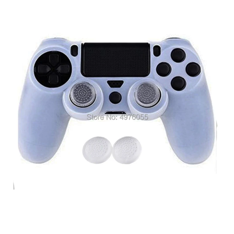 Мягкий силиконовый резиновый чехол для PS4 Slim Pro контроллер Dualshock4 джойстик