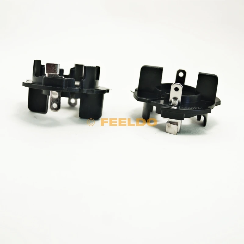 FEELDO 10pcs Car Bulbs Socket Conversion Adapter For VW(99-10)MK5/Golf/GTI/Rabbit/Jetta H7 Xenon Bulb Installation(Type2) | Автомобили и