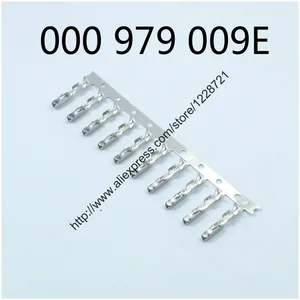 100Pcs 000979009E000979164E000979131E UNSEALED terminals For Repair Wire car ECU door lamp License Plate lights VW AUDI SKODA
