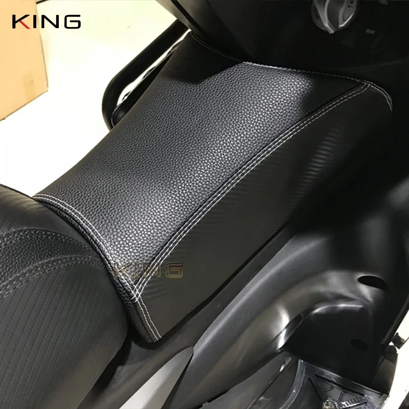 Для Yamaha NMAX 125 N-MAX 155 NMAX125 2015 2016 2017 2018 Передняя кожаная промежность под сиденьем |